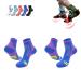 Ocervd Highersocks 2023 Far Infrared Schorl Titanium Ion Heightening Booster Socks Breathable Comfort Tourmaline Socks for Women&Men Tourmaline Health Sock 2PCS Blue-M Medium 2pcs Blue