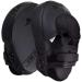 MRX Gel Tech Boxing Hook & Jab Pads MMA Focus Punching Mitts - Black/White (Pair) - Buy Online on GoSupps.com