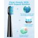 Rechargeable Sonic Electric Toothbrush Set for Adults | 5 Modes, 8 Replacement Heads | Fast Charge, Smart Timer | Deep Cleaning | Black - 9 Piece Set - Buy Online on GoSupps.com
