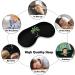Coconut Tree Graphic Sleep Mask | Ultralight Comfort Eye Cover for Travel | Block Out Light Sleeping Mask for Men & Women - Buy Online on GoSupps.com