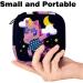 Navy Leaves Unicorn Women's Napkin Keeping Bags | Portable Period Pocket for Teens & Girls | Menstrual Cup & Breastfeeding Holder - Shop Internationally - Buy Online on GoSupps.com