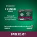 Starbucks French Roast Dark Roast Coffee Single Serve Keurig K-cup Pods 6 Boxes 60 Capsules French Roast 10 count (Pack of 6) - Buy Online on GoSupps.com