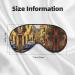 Buy Italian Street Print Unisex Sleep Eye Mask - Soft Comfort Eye Shade for Travel Yoga & Shift Work | Perfect for Relaxation - Buy Online on GoSupps.com