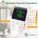Heated Cat Dog Bed with Timer and Adjustable Temperature | Waterproof Pet Heating Pad for Indoor/Outdoor Use | Christmas Green 18X28IN - Buy Online on GoSupps.com