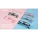 Feizedy Retro 70s 80s Blue Light Filter Glasses for Men & Women - Clear 54mm PC Gaming & Computer Glasses with Blue Light Blocking - Buy Online on GoSupps.com