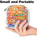 Colorful Abstract Stripes Sanitary Napkin Storage Bag - Period Tampon Makeup Pad Pouch Color2631 - Buy Online on GoSupps.com