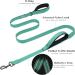 Vivaglory Traffic Handle Dog Leash - Reflective & Strong Training Leash with Padded Handles - Turquoise 1.8m x 2.5cm - Perfect for International Shipping - Buy Online on GoSupps.com