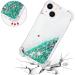Buy Tivenfezk Nadoli Glitter Drive Sand Shell for iPhone 15 - Shockproof TPU Bumper & Liquid Quicksand Case - Transparent Green - Buy Online on GoSupps.com