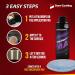 Appliance Magic Stainless Steel Cleaner & Polish - Dura-Coating Technology for Fingerprint Removal | 8 oz Bottle - Perfect for Sinks Fridges Stoves & Ovens - Shop Internationally - Buy Online on GoSupps.com