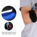 Adults Sports Elbow Support Brace - Tennis & Basketball Protector Strap for Tennis Elbow Relief (Blue - Buy Online on GoSupps.com