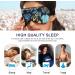 Haskirky Light Blocking Eye Mask | Breathable & Adjustable for Adults | Ideal for Travel, Yoga, Meditation, Office, and Deep Sleep - Buy Online on GoSupps.com
