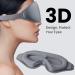 3D Contoured Sleep Mask for Women and Men - Light Blocking Eye Masks for Sleeping - Soft and Comfortable Night Eye Blinder - Ideal for Travel, Flight, and Lunch Breaks - Grey - Buy Online on GoSupps.com