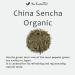 China Sencha Organic Green Loose Leaf Tea (200g) - Buy Online on GoSupps.com