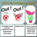 2 Pcs Red Eyeliner Stencils - Thin, Reusable Silicone for Precise Eyeliner Application and Mascara Guard - U-Red - Buy Online on GoSupps.com