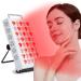 Red Light Lamp Panel 40 LEDs Red Light Near Infrared Light with Timer Adjustable Angle & Brightness Red Lamp at Home/Office