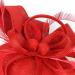 FRCOLOR Feather Fascinator Hat Tea Party Headband for Girls Flower Cocktail Derby Hair Clips for Women Wedding Headwear (Red) - Buy Online on GoSupps.com