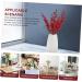 ABOOFAN 12 Pcs Christmas Red Fruit Holly Berry Picks Christmas Tree Stems Red Berry Picks Floral Artificial Plants Realistic Berry Branch Decor Artificial Flower High Simulation Foam - Buy Online on GoSupps.com