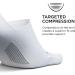 Feetures Elite Invisible Running Socks - Athletic Compression Socks - White M/L - Buy Online on GoSupps.com