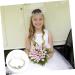 Lifkomes 3-Pack Floral Headband Hair Accessories for Girls | Wedding Flower Girl Headdress & Crown - Buy Online on GoSupps.com