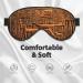 SSIMOO Native American Soft Sleep Eye Mask | Breathable Eye Patch for Women | Perfect Travel & Relaxation Accessory - Black - Buy Online on GoSupps.com