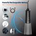 KUSKER Cordless Water Dental Flosser - 5 Modes, 4 Jet Tips - Rechargeable & Waterproof Oral Irrigator for Home & Travel (Black) - Buy Online on GoSupps.com