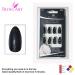 Shop False Nails Bling Art Black Punk Almond Stiletto - 24 Long Acrylic Tips - International Shipping Available - Buy Online on GoSupps.com