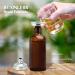 LXLOVESM 4 Pcs Amber Glass Dropper Bottle Set with Funnel - 1oz+2oz Tincture Bottles for Essential Oils - Leakproof Eye Droppers Included - Buy Online on GoSupps.com