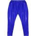 Aislor Kids Shiny Metallic Dance Harem Pant in Navy Blue - Size 9-10 Years - Buy Online on GoSupps.com