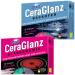 Abrazo Ceraglanz Set - 2 ceramic field cleaner + 2 oven cleaner - saponated rinks kitchen sponge for glass ceramics ovens baking sheets & rust 2 packs of 2 pieces.