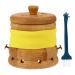 1 set of suspension mopibustning instrument Moxatopf made of wood holder for moxibusion sticks holder for moxa burner mugwort temperature control bamboo tube china