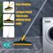 Floor Scrub Brush with Long Handle - 2 in 1 Cleaning Scrub Brush - Adjustable V-Shaped Floor Brush Scrubber 120 Degree Triangular Rotating Brush Head - Buy Online on GoSupps.com
