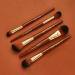 Spectrum Collections Pantherine Face Make Up Brushes Spectrum Makeup Brushes Set Including Foundation Contour and Blusher Brushes Soft Synthetic Bristles Brown 5 Piece Makeup Brush Set - Buy Online on GoSupps.com