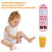 Winmany 2Pack Silicone Teething Toys for Babies - Remote Control Shape Molar Teether Chew Toy - BPA Free with Pacifier Clip - Blue+Pink 2 - Buy Online on GoSupps.com