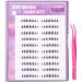 140 Cluster Natural Individual Wispy Eyelashes Extension Kit - Clear Band (8 10 12 14) - Manga Lashes DIY - Buy Online on GoSupps.com
