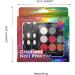 Nail Powder Set Create Colorful Fading Effects With Solid Nail Powder DIY Nails Designs DIY Nail Design CF02 - Buy Online on GoSupps.com