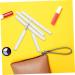 MUSISALY 4pcs Lip Balm Applicator Makeup Tools Eyeshadow Makeup Brush White Makeup Applicator - Buy Online on GoSupps.com
