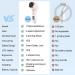 Rechargeable Electric Foot Callus Remover with Vacuum - Professional Pedicure Kit for Smooth Skin - 2 Speeds & LCD Display - White - Buy Online on GoSupps.com