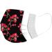 10PC Disposable Face_Masks Flower Print 3 Ply Breathable Face_Cover Flower Women Fashion Face Covering Protections Multicolor-1 As shown - Buy Online on GoSupps.com