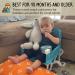 MYINNI Penguinni Spill Proof Snack Cup for Toddlers - Travel-Friendly with Lid | No Spill Snack Catcher with Bucket Handle | Octopus Orange - Buy Online on GoSupps.com
