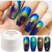 Temperature Change Liquid - Color Changing Nail Fluid | Thermochromic Liquid Mood Crystal Colorful Gradient Color Liquid Mood Discoloration Nail Polish Gel Easy Using Design Supplies - Buy Online on GoSupps.com