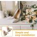 VALICLUD Metal High Heel Toe Caps - Durable Shoe Protectors & Repair Tips for Pointed Shoes | International Shipping Available - Buy Online on GoSupps.com