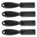 Niniang 4x Fade Brush Comb Scissors Cleaning Brush Barber Shop Skin Fade Vintage Shape Sculpture Cleaning Brush