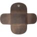 Handmade Leather Razor Case - Bourbon Brown Razor Accessories | Classic Grooming Kit (4.92x2.9x0.79 in) - Buy Online on GoSupps.com