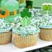 auwiyd 36 PCS St. Patrick's Day Cupcake Toppers Green Shamrock Cupcake Food Picks Clover Decorations for Irish St Patrick's Day Party Cake Decorations Supplies - Buy Online on GoSupps.com