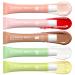 RIHAKO Glossy Lip Balm & Lip Gloss Set Hydrating Lip Butter Balms For Smooth, Soft Lips Nourishing, Long-Lasting Moisture Vanilla, Coffee, Mint, Berry & Pink Sugar,Valentine S Day Gifts For Women