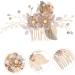IWOWHERO Hair Comb Bride Hair Accessory Princess Headband Wedding Hair Accessories Wedding Headdresss Aesthetic Hair Accessories Tiara Decor Flower Clip Pearl Diamond Bridesmaid - Buy Online on GoSupps.com