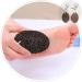 PHOGARY Natural Pumice Stone for Feet and Hands Hard Skin 1 Pack Volcanic Lava Large Foot Stone Pedicure Tools Callus Remover for Dead Skin Black Natural Foot File Exfoliation Foot Scrubber Rock Black - Buy Online on GoSupps.com