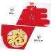 GRIRIW Chinese 4pcs Spring Festival Pendant Car Trim Chrismas New Chinese Red Household China Felt Cloth - Buy Online on GoSupps.com