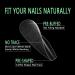 504pcs False Fake Nail Tips Pre-Buff Coffin for Acrylic LEA-SHALL Soft Gel PMMA No File Matte Tip Break Resistant Clear Full Cover Nails Traceless Artificial Press On Kit Extension Set 504pcs Pre-Buffed Ballerina with Box - Buy Online on GoSupps.com