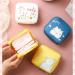 Sanitary Napkin Storage Bag | Tampon Organizer for Sanitary Napkins Wipes and More - Yellow - Buy Online on GoSupps.com
